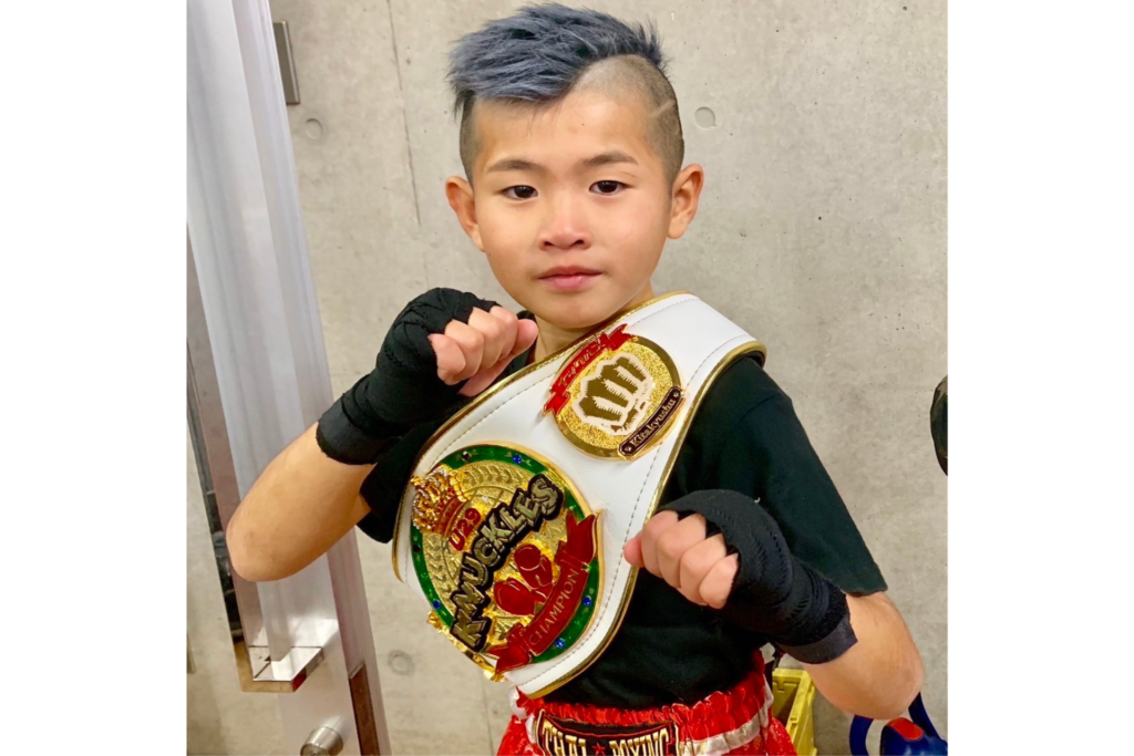 未来のボクシング日本代表の小学生